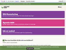 Tablet Screenshot of hallbarstad.se